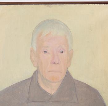 Vera Frisén, olja på uppfodrad duk, signerad.