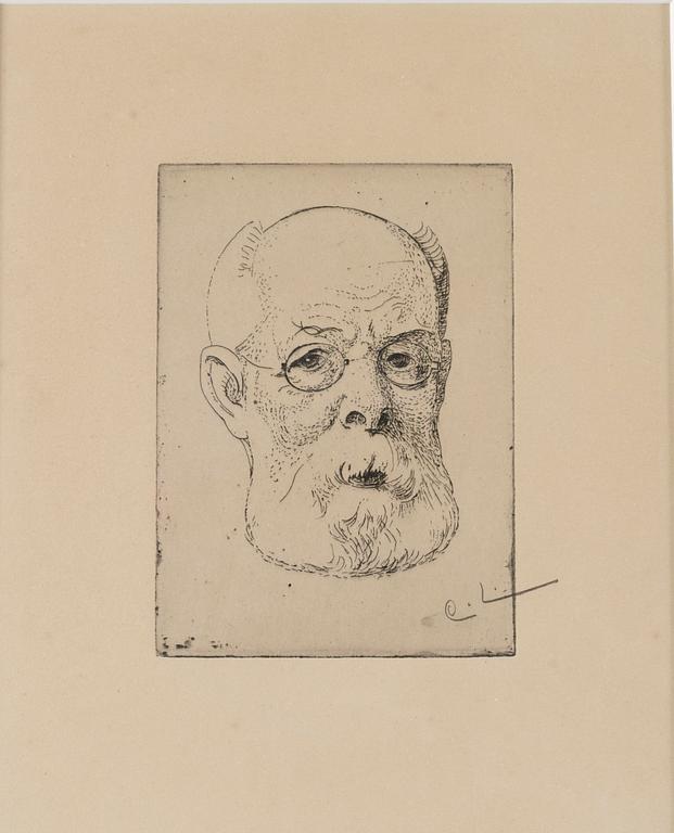 Carl Larsson, "Professor Mårten Sondén".