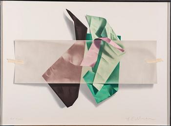 YRJÖ EDELMANN, färglitografi, signerad, numrerad XVI/XX.