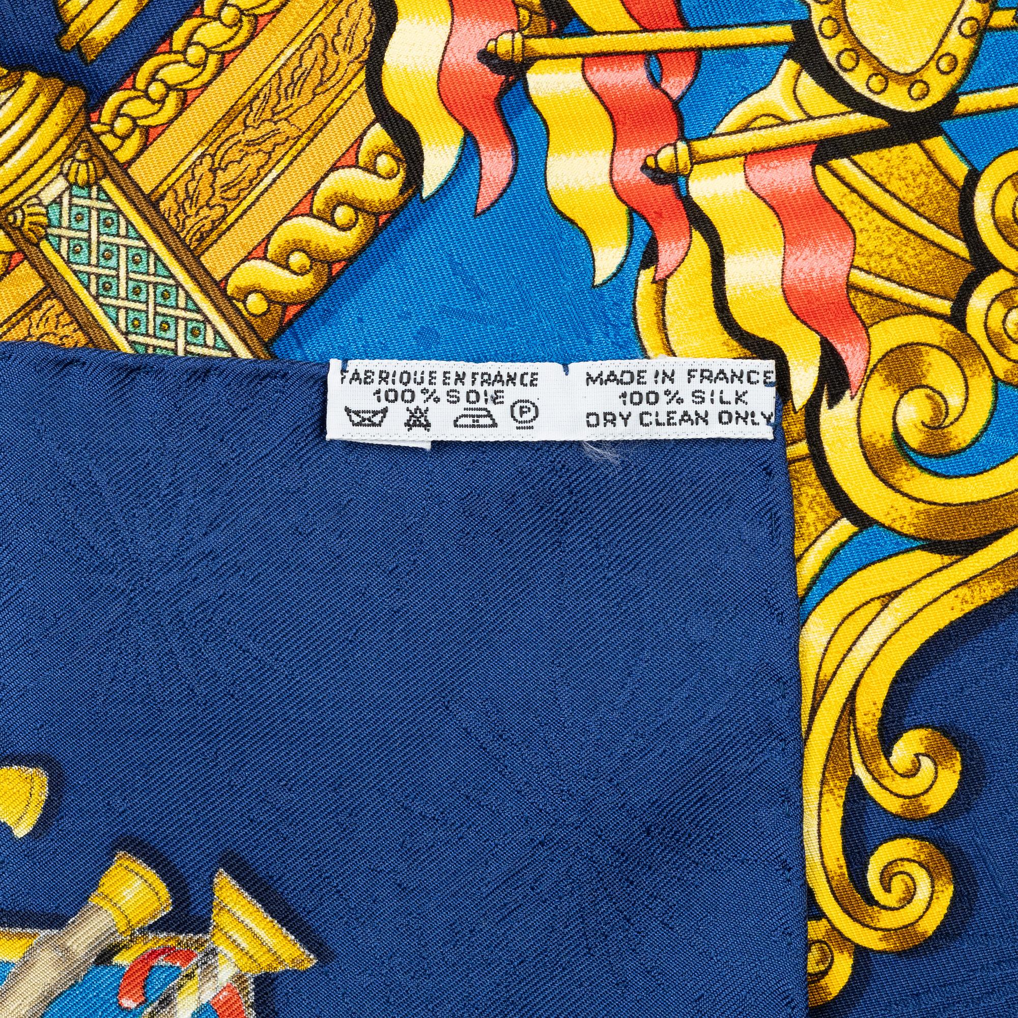 Hermès, scarf, "Luna Park".