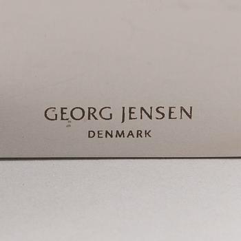 GEORG JENSEN, LJUSSTAKE, stål, design Grethe Meyer.