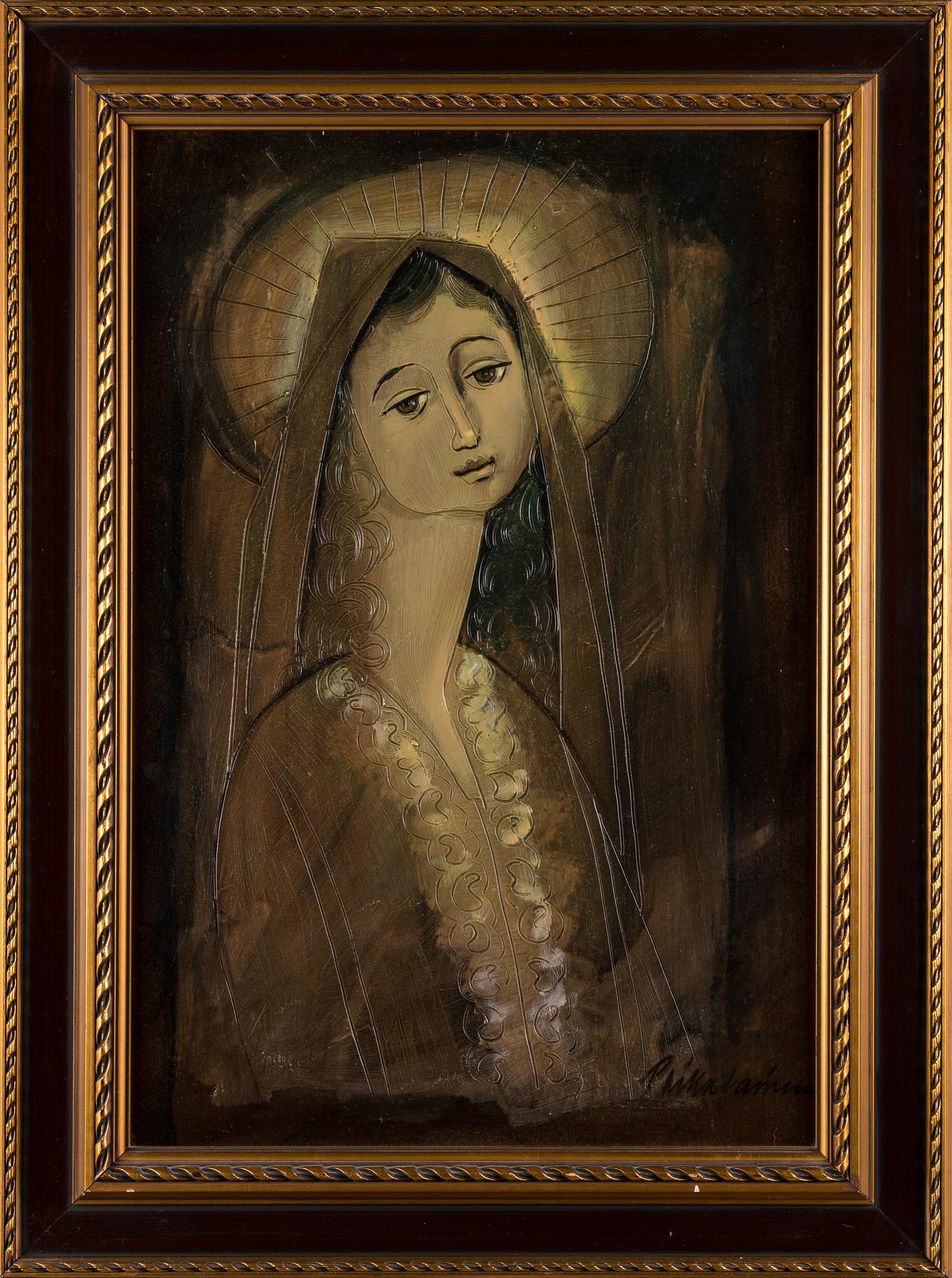 MARTTI POIKOLAINEN, oil on board, signed.