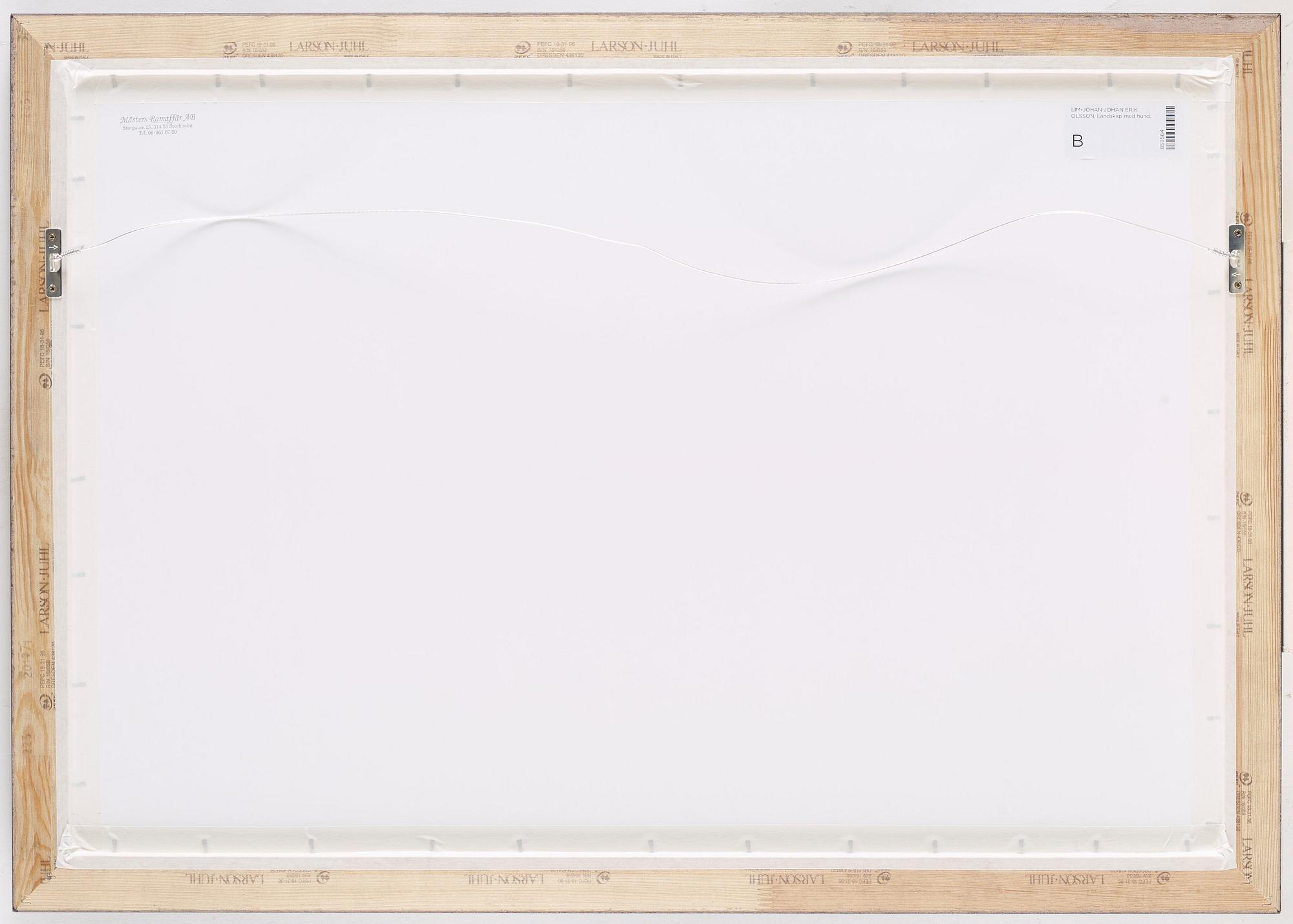 Lim-Johan (Johan Erik Olsson), Elk and hound.