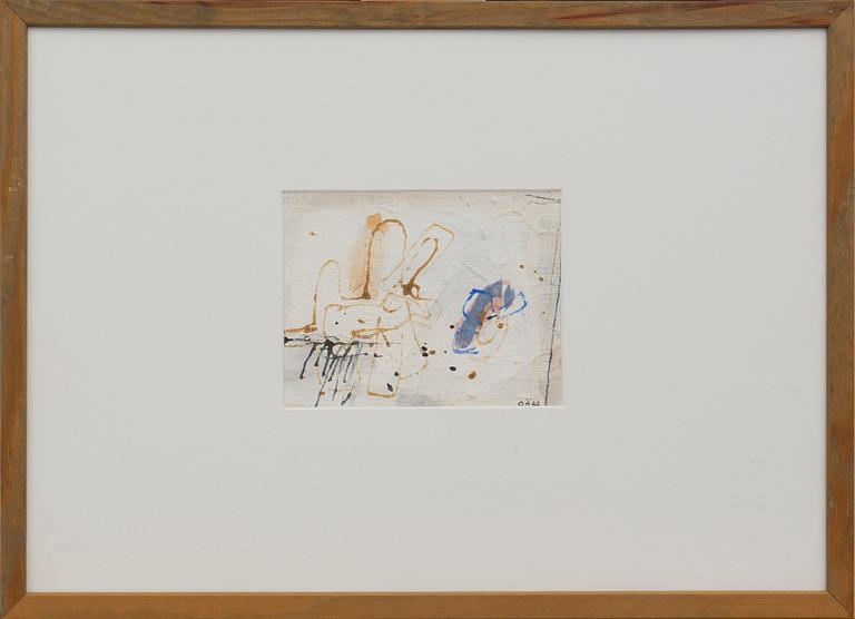 OLLE ÄNGKVIST, gouache, signerad och daterad -62.