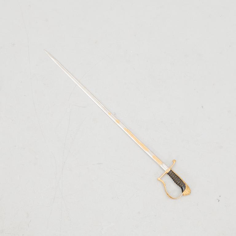 Saber, for infantry officer, Sweden, model 1899.