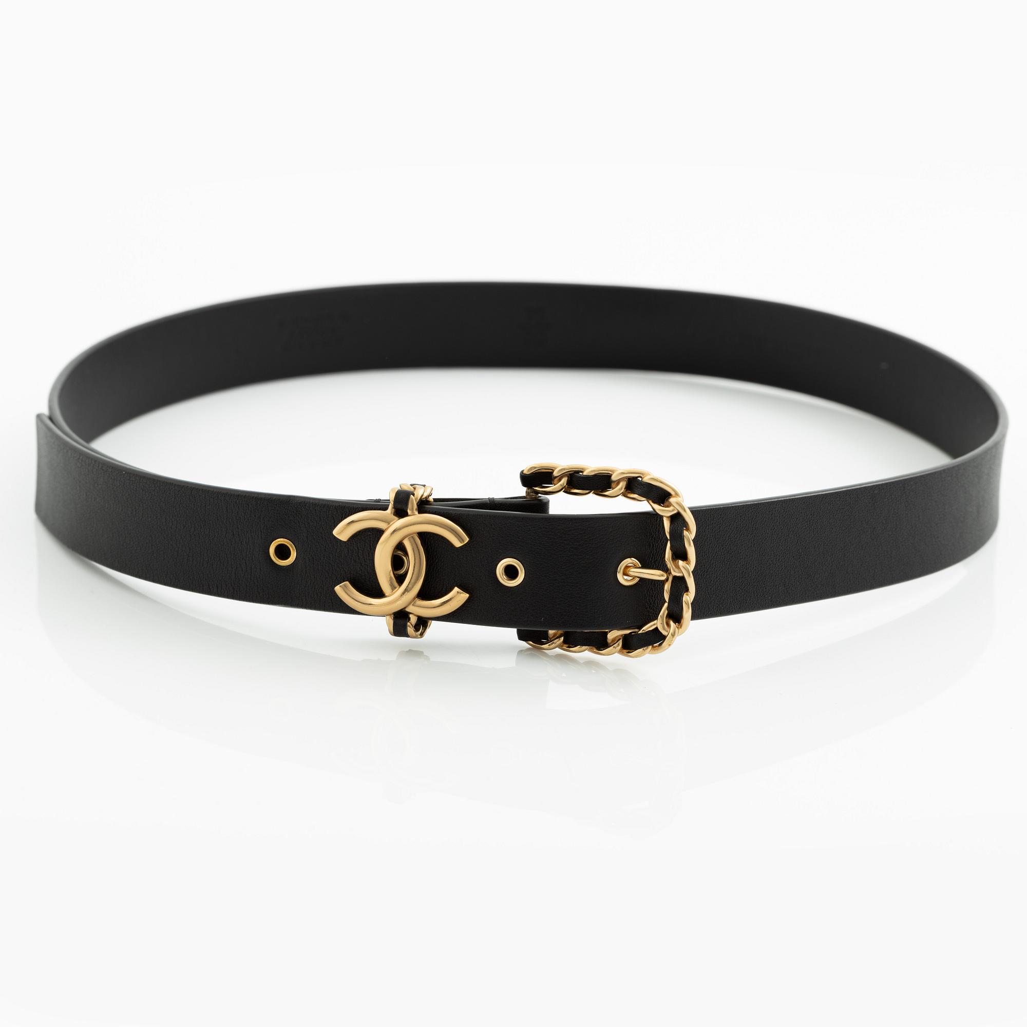 Chanel, skärp, storlek 75, 2022.