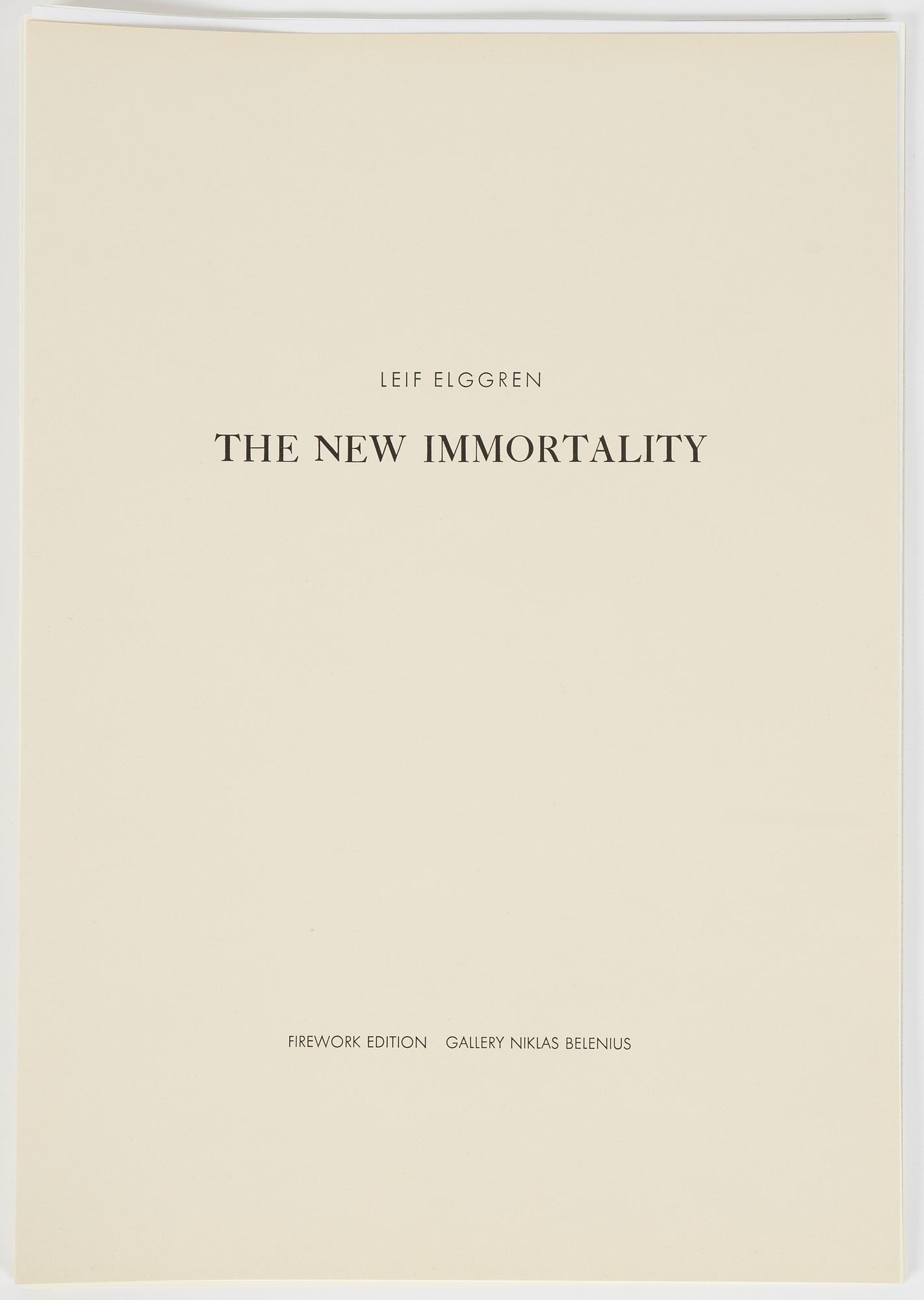 Leif Elggren, "The New Immortality".
