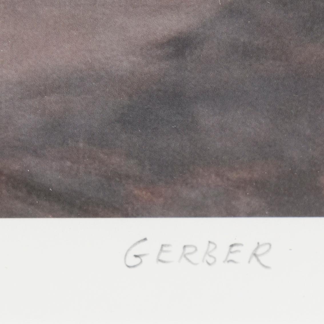 HENRIK VON GERBER, gicleetryck, signerat GERBER och numrerat 44/60 med blyerts.