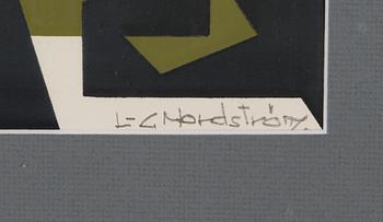 LARS-GUNNAR NORDSTRÖM, lithograph, signed EA.