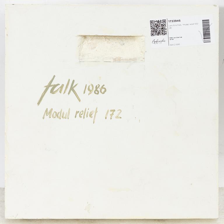 Lars Erik Falk, "Modul relief 172".