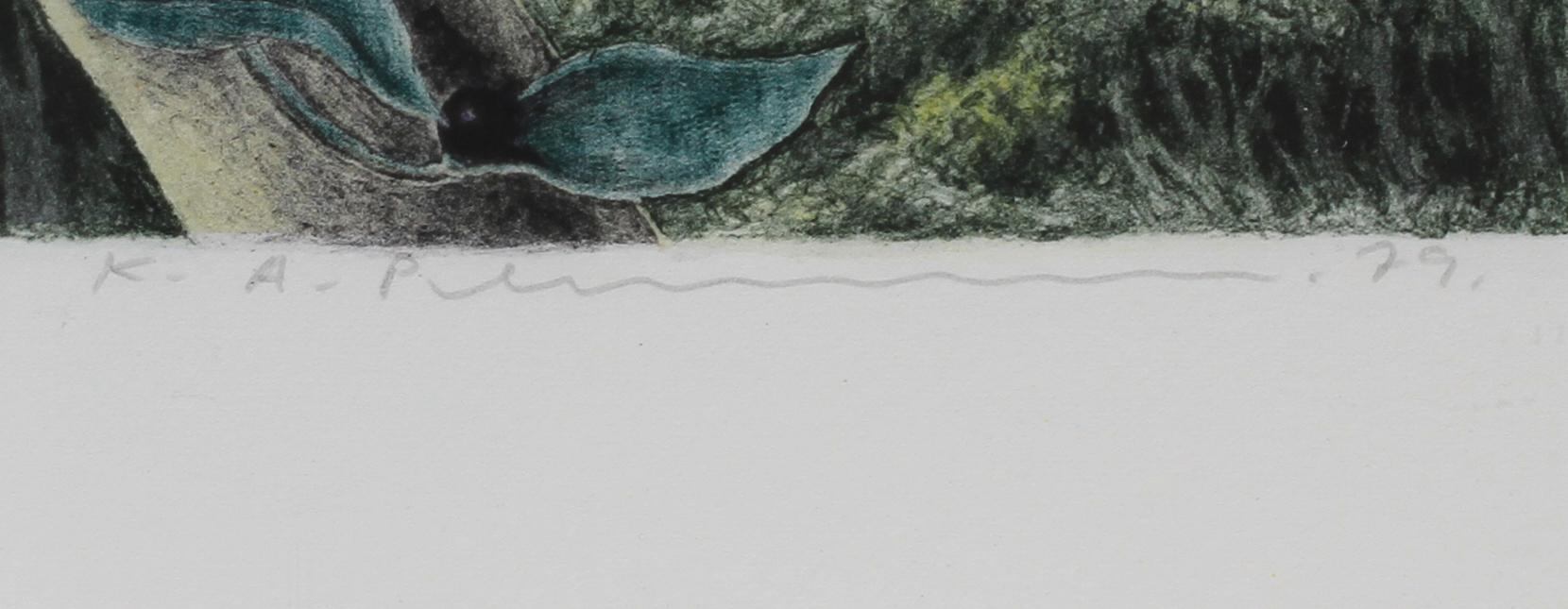 KARL AXEL PEHRSON, litografi, sign, dat -79, numr 352/385.