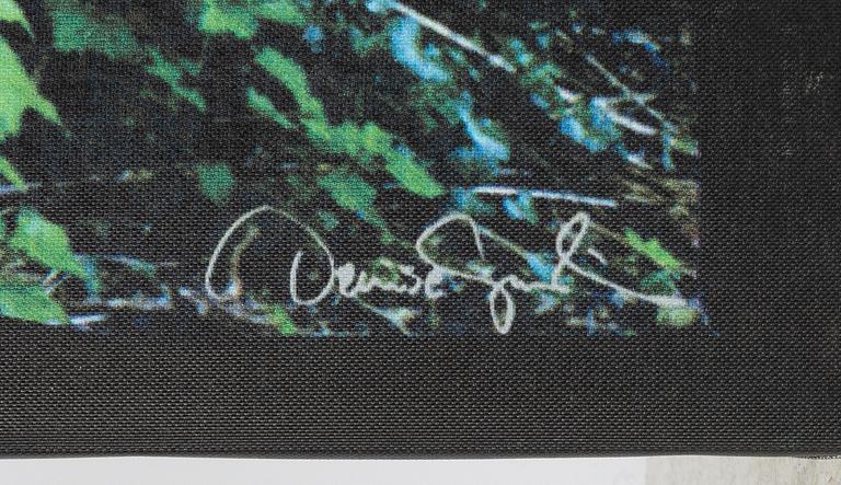 Denise Grünstein, screen print on canvas, from the IKEA Art Event series, numbered 24/1000, 2006.