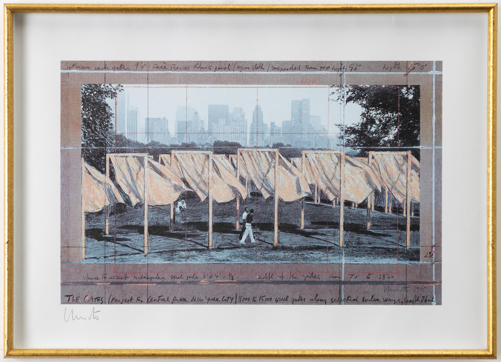 Christo & Jeanne-Claude, "The Gates (Project for Central Park, New York City)".