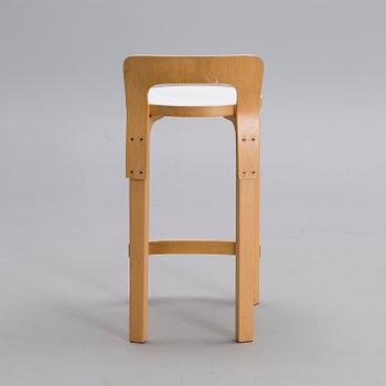 ALVAR AALTO, barstol, modell K 65, Artek, 1900-talets slut.