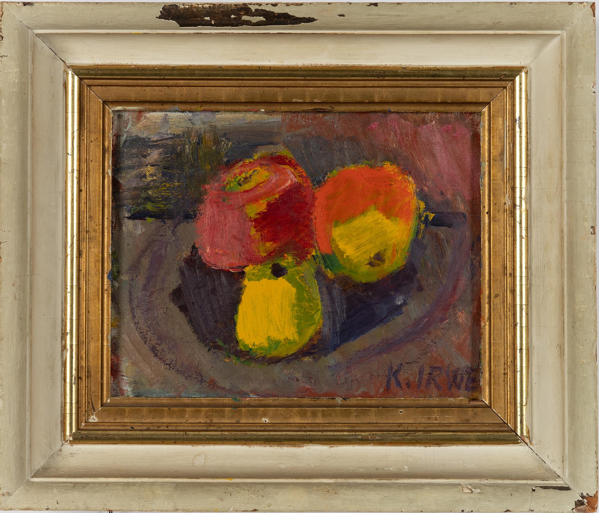 Knut Irwe, canvas, signed.