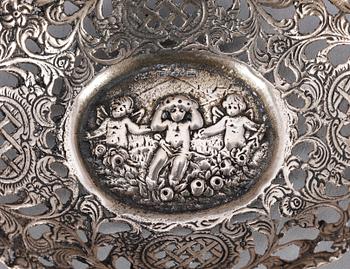 PARTI SILVER, 8 delar, bla England, 1900-tal, ca 367g.