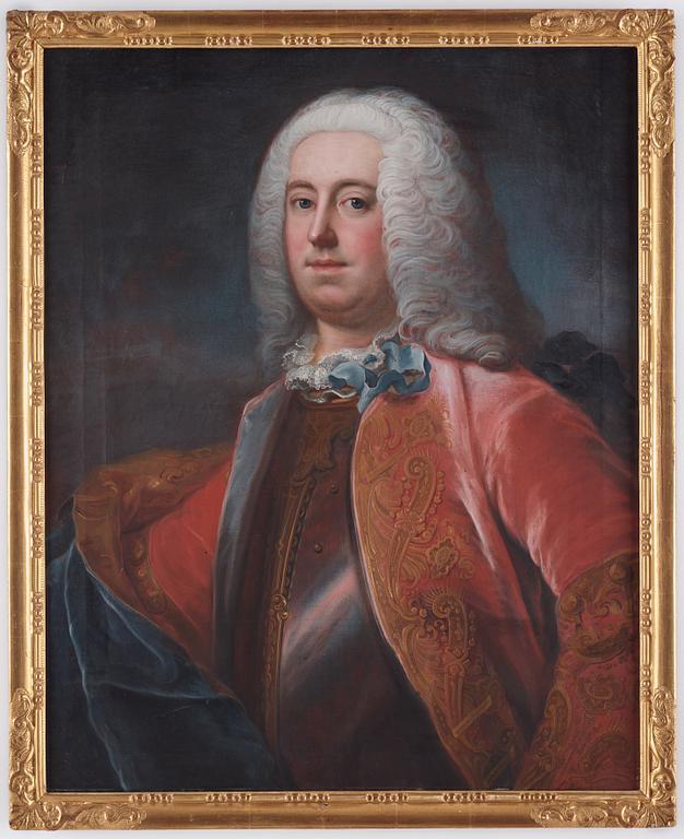 Lorens Pasch d ä, "Carl Fredrik Hamilton af Hageby" (1705-1753).