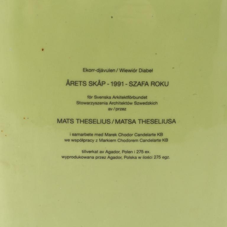 Mats Theselius, vas "Ekorr-djävulen / Wiewiór Diabel", Agador, Polen 1991.