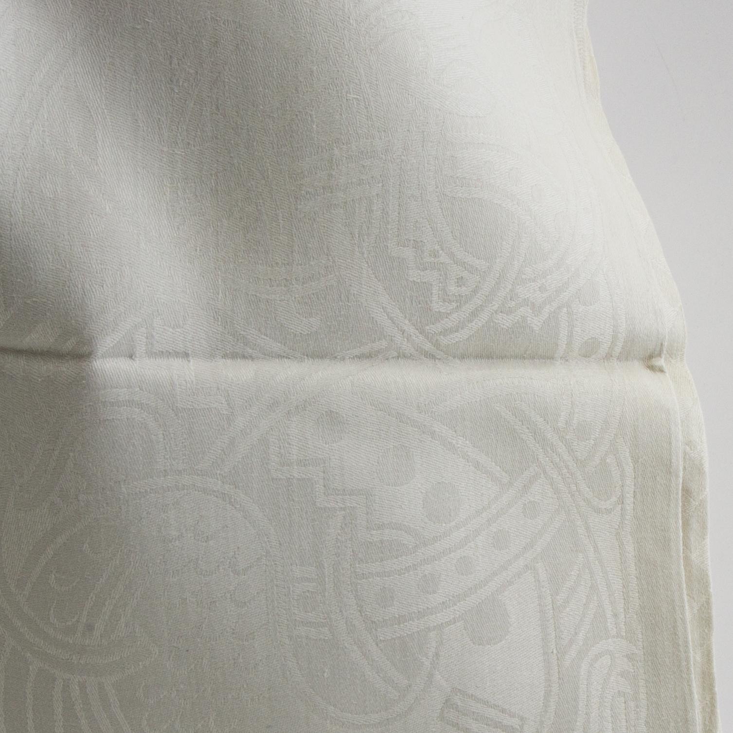 Tablecloths 4 pcs early/mid 20th century damask.