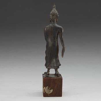 BUDDHA, brons. Thailand, 1800-tal eller äldre.