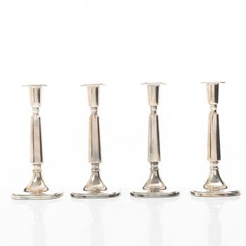 Tore Eldh, ljusstakar, 4 st, silver, Alton, Falköping.