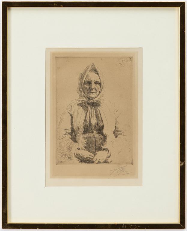 Anders Zorn, "Mona".