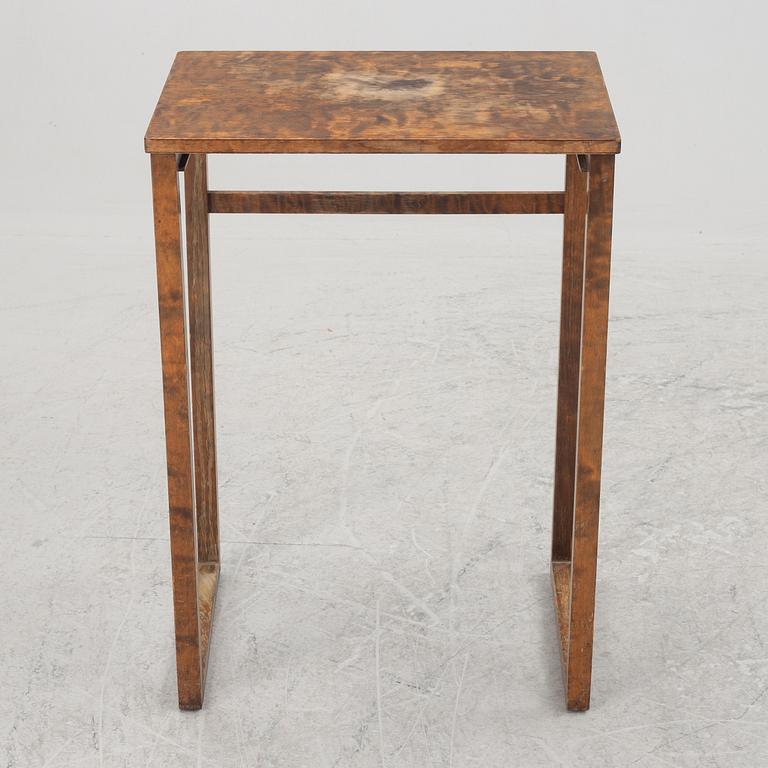 Axel Larsson, a two-piece nesting table model "801/4", Svenska Möbelfabrikerna, Bodafors, 1930's.
