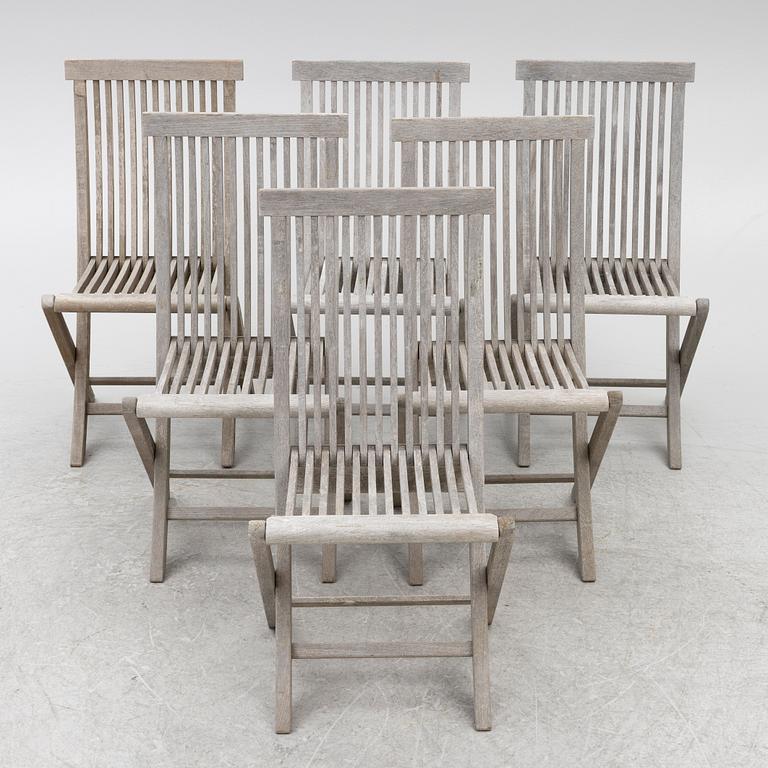 A Gunilla Norin garden set, 'Viken' by Berga Form, Sweden, 1990's/early 2000's.