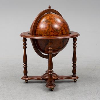 A bar globe, second half of the 20th century.