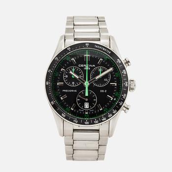 CERTINA, DS-2, Precidrive, chronograph, wristwatch, 41 mm.