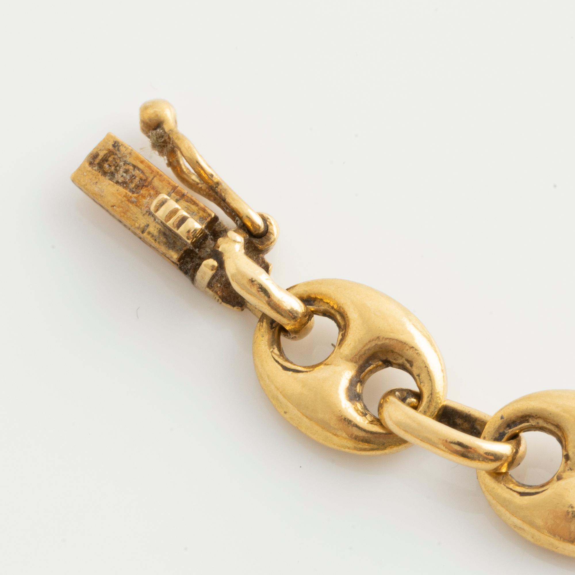 Collier, 18K guld.