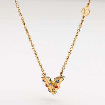 Louis Vuitton, An "Essential V Planète" necklace. Marked Louis Vuitton Paris, Made in Italy.