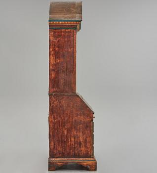 Skrivskåp, allmoge, Fryksdalen, Värmland, daterat 1841.
