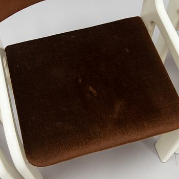 Eero Aarnio, a set of four 1970s 'Flamingo' chairs for Asko Finland.