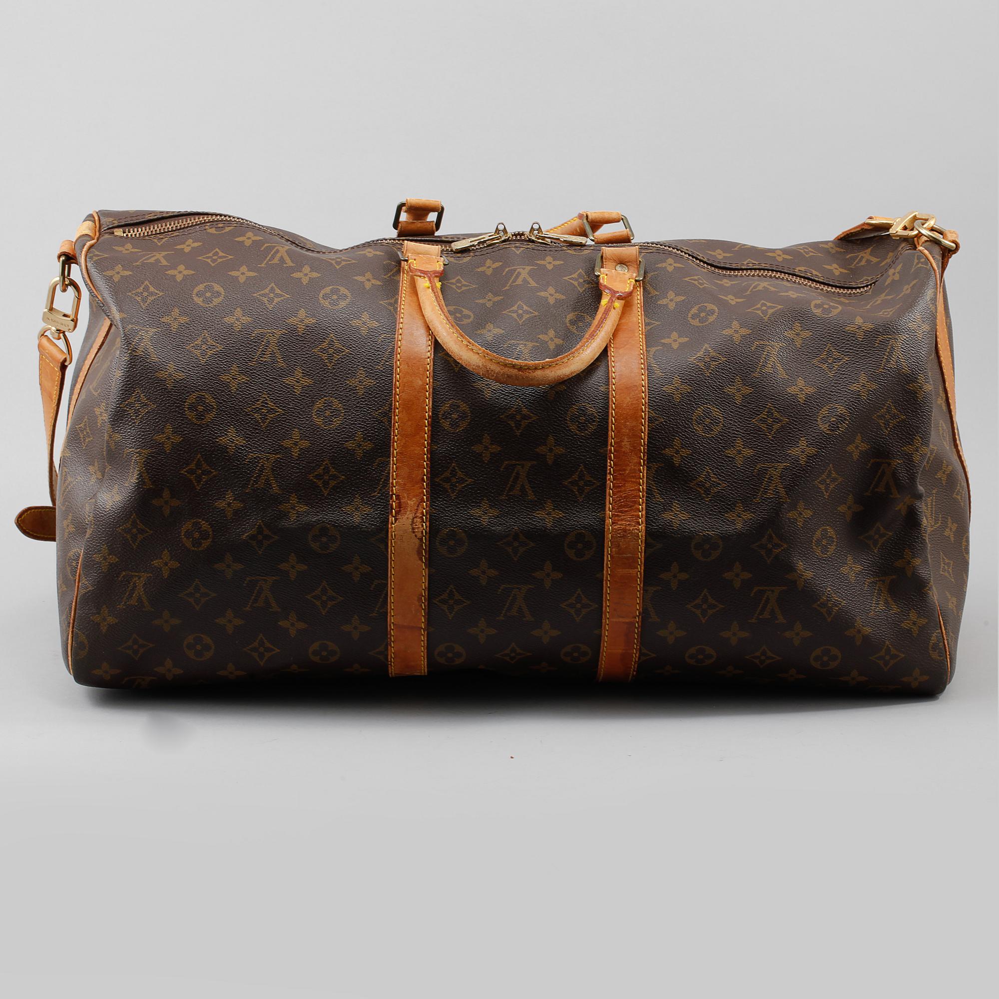 VÄSKA, "Keepall Bandouliere 55", Louis Vuitton.