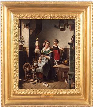 E. Girardet, "The Spinner".