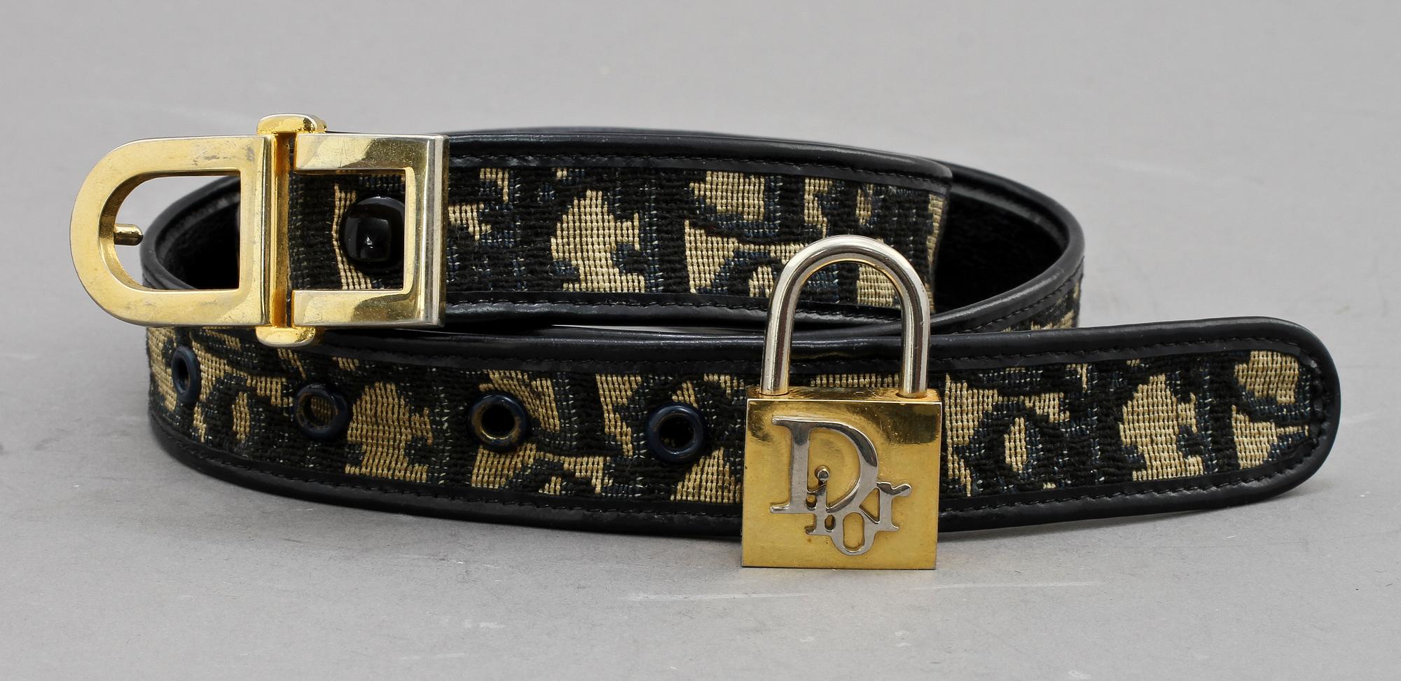 HANDVÄSKA, SKÄRP samt LÅS, Christian Dior, Paris.