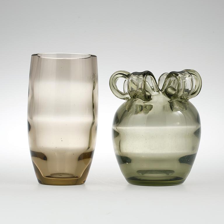 VASER, 2 st. Elis Bergh, Kosta, 1930-tal.