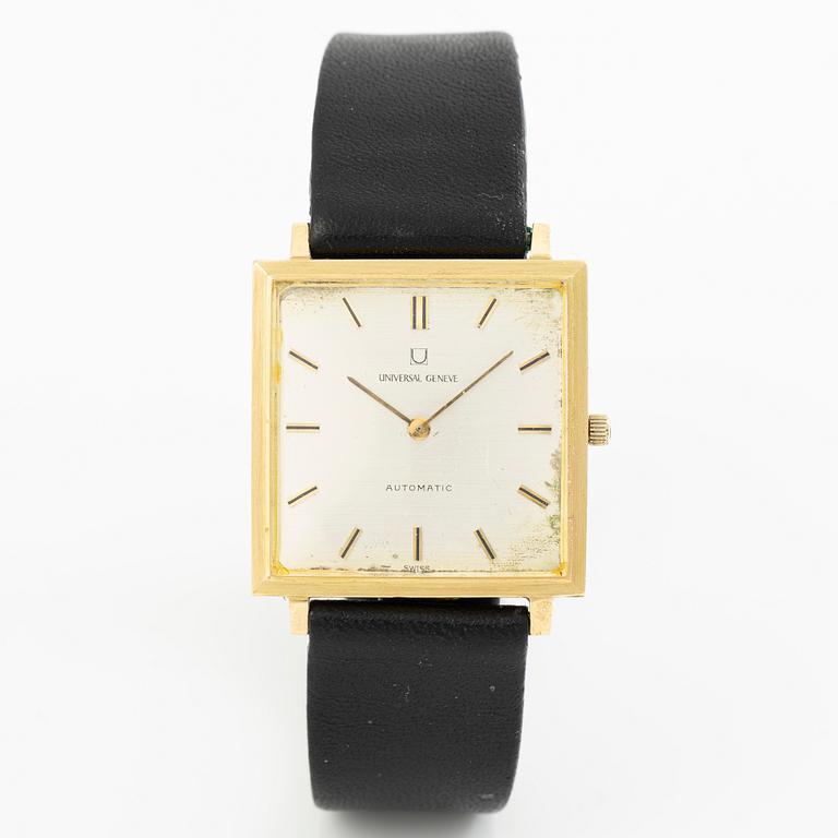 Universal Genève, wristwatch, 31 x 31 mm.