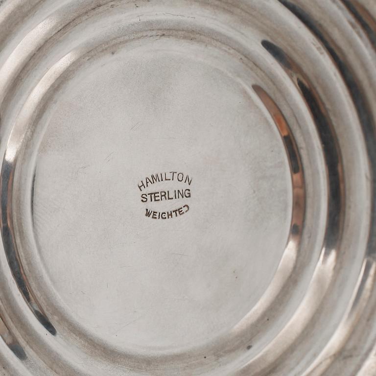 PARTI SILVER, 7 delar, bl.a Guldsmedsbolaget, Stockholm 1909. Total silvervikt ca 150 g.
