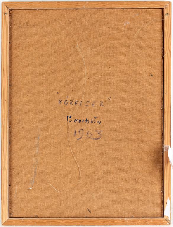 HARRY BOOSTRÖM, olja på pannå, signerad a tergo o daterad 1963.