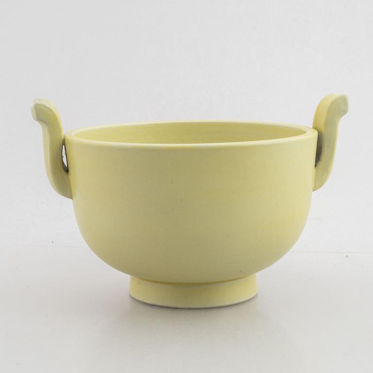 Wilhelm Kåge, a stoneware bowl, Gustavsberg, 1930s-40s.