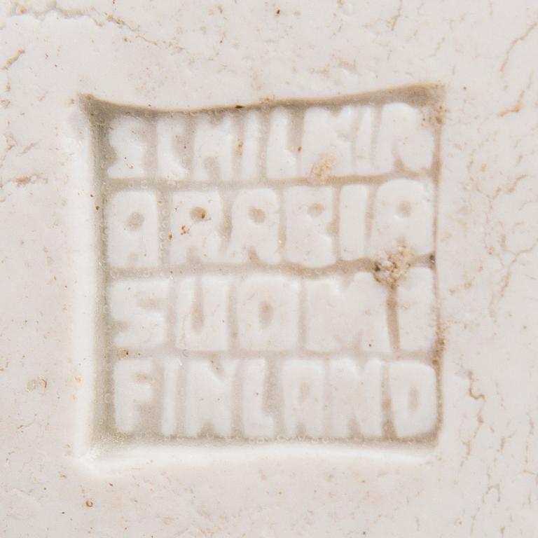 MICHAEL SCHILKIN, SKÅL, keramik, stämpelmärkt i godset Schilkin Arabia Suomi Finland.