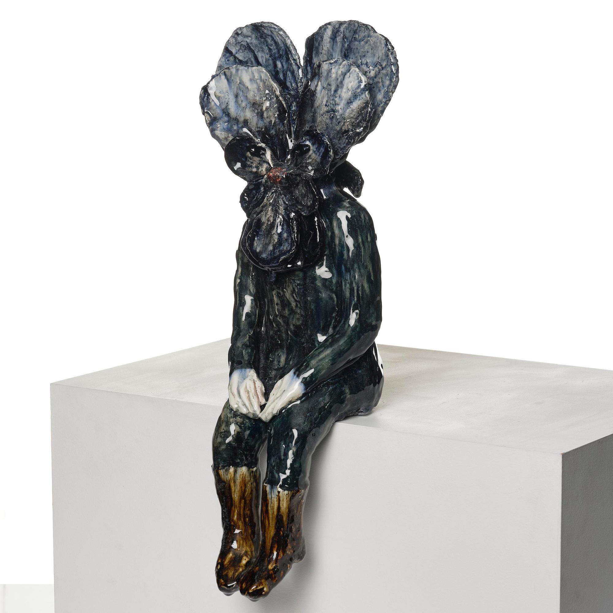 Klara Kristalova, "Seated Flower".