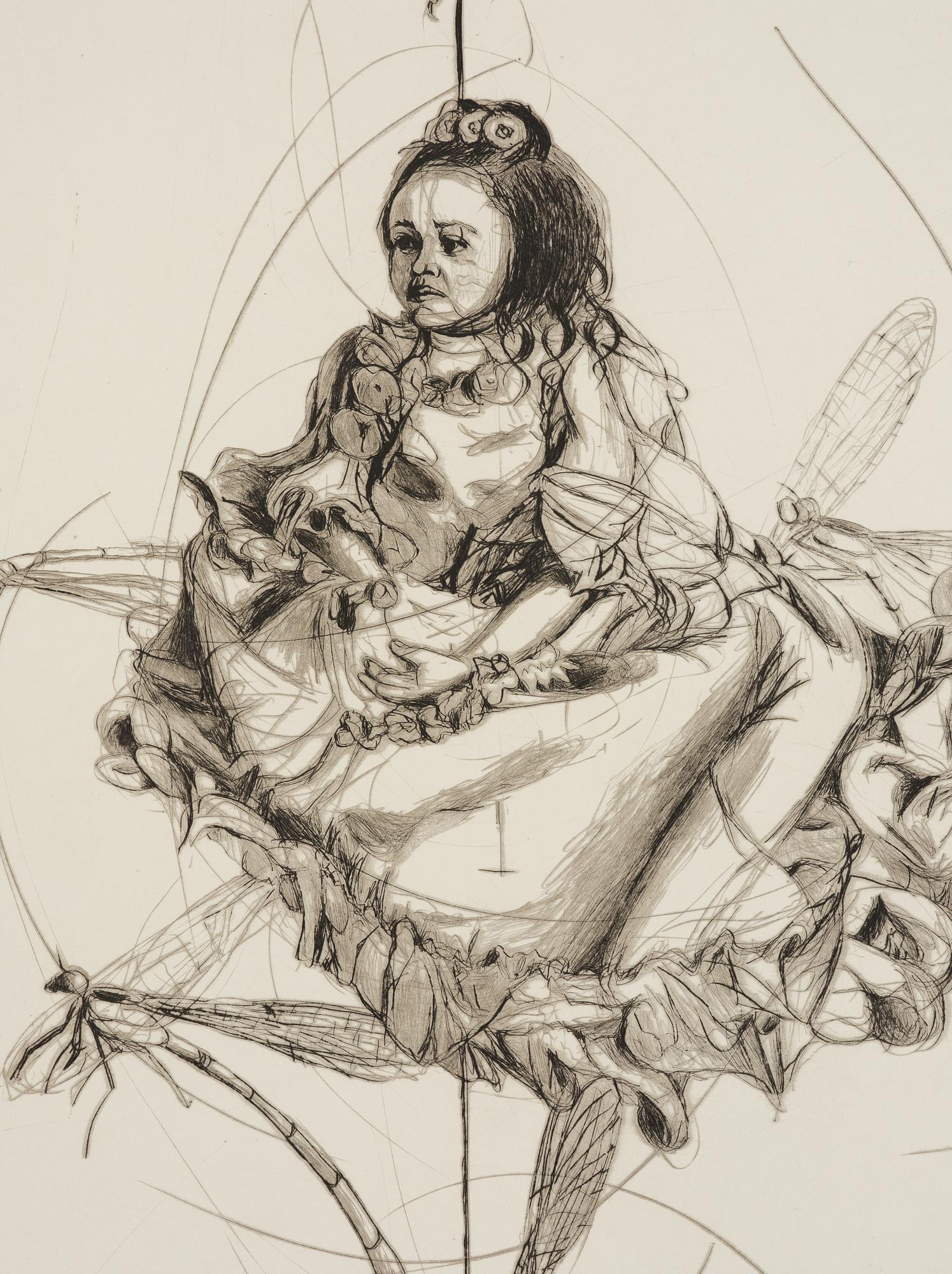 Linn Fernström, Girl in a bird's nest.