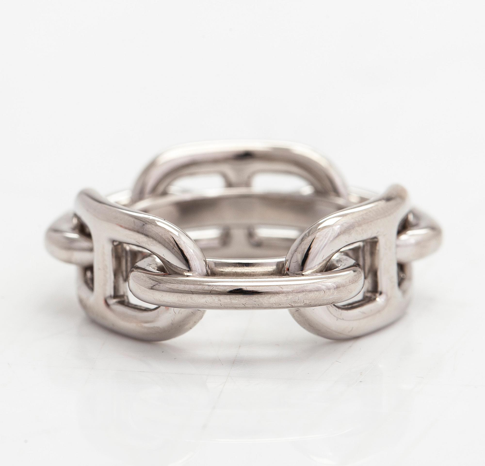 Hermès, scarfringar, 2 st, "Mors" och "Regate".