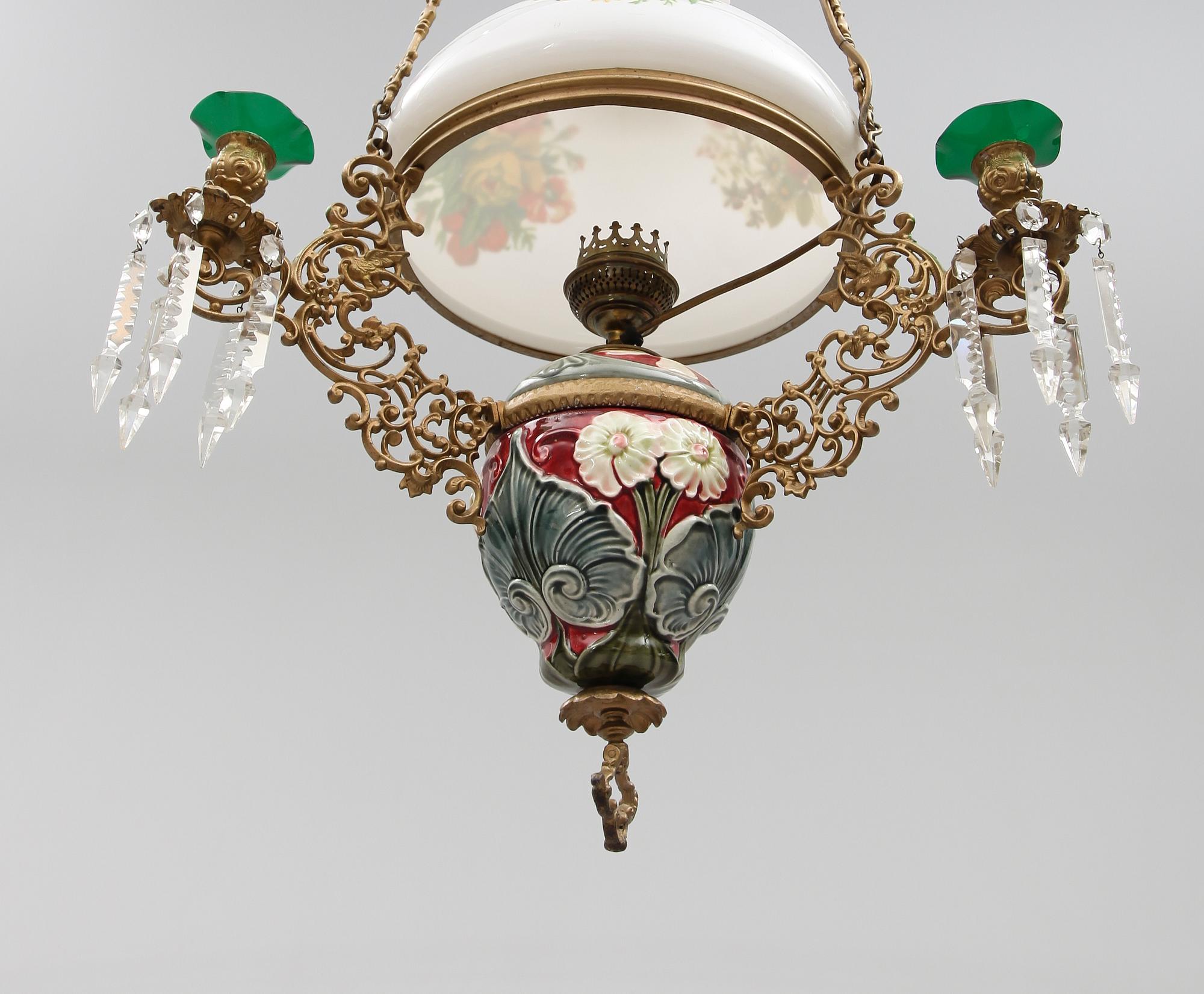 TAKFOTOGENLAMPA, omkring år 1900.