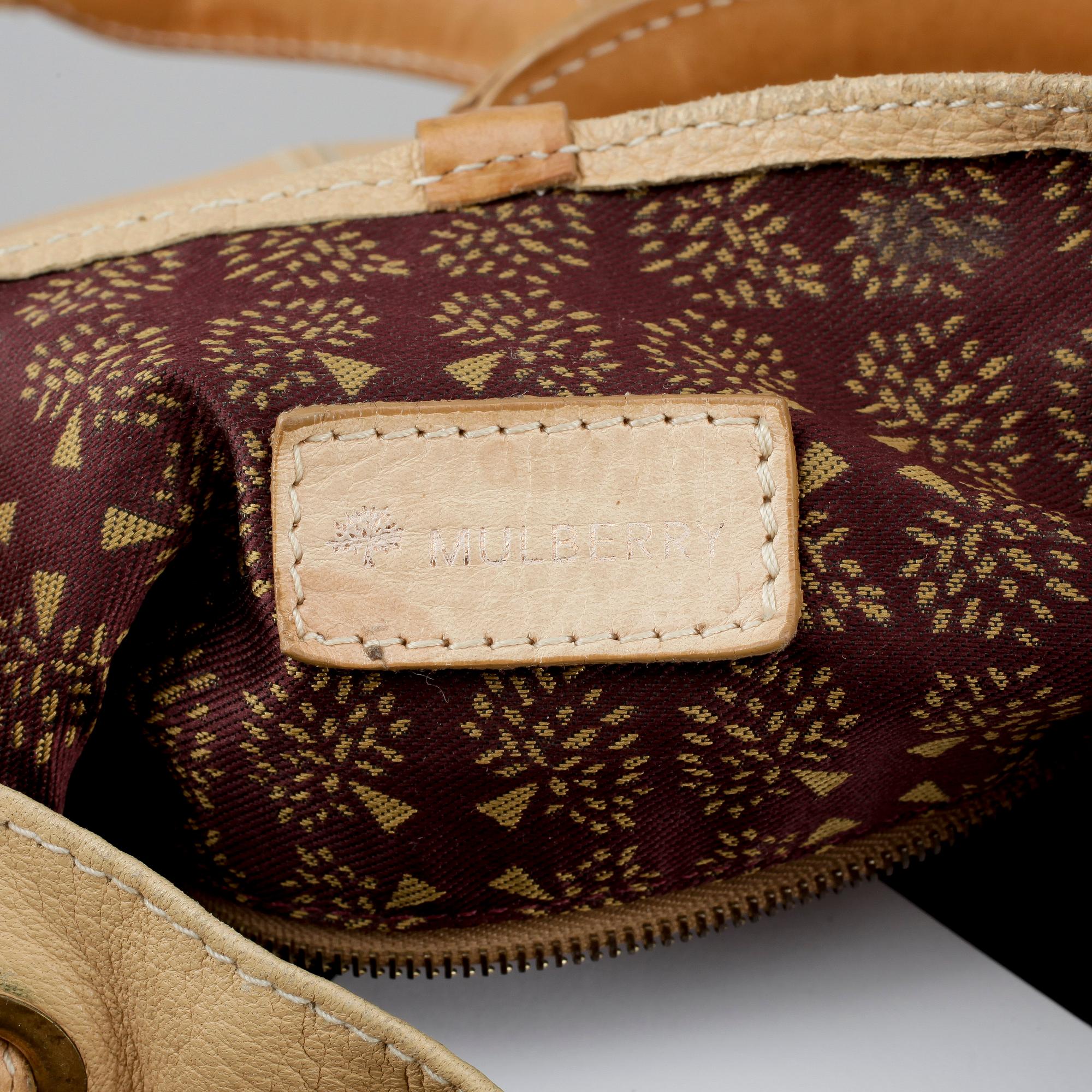 HANDVÄSKOR, 2 st, Mulberry.