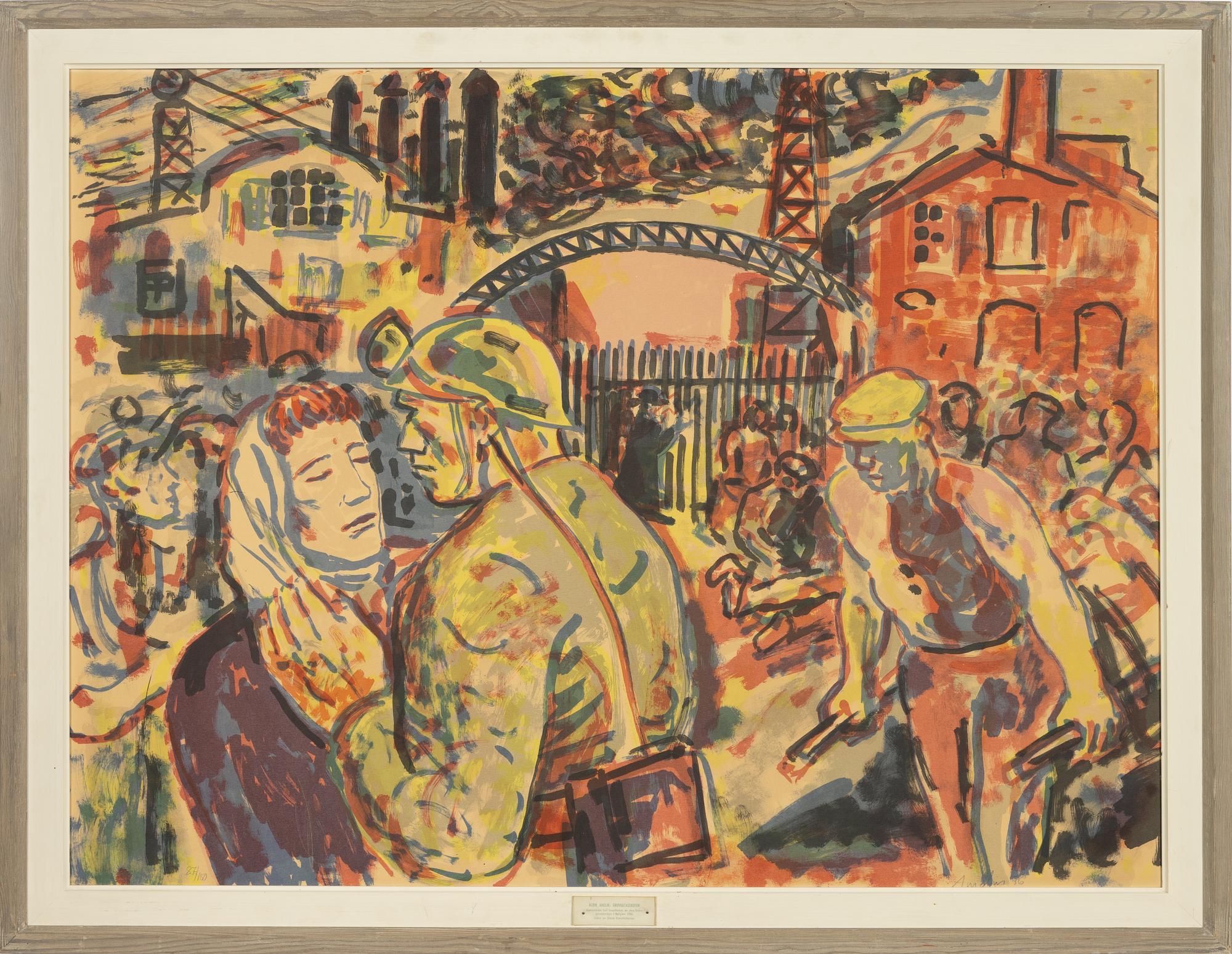 Albin Amelin, "Gruvkatastrofen".