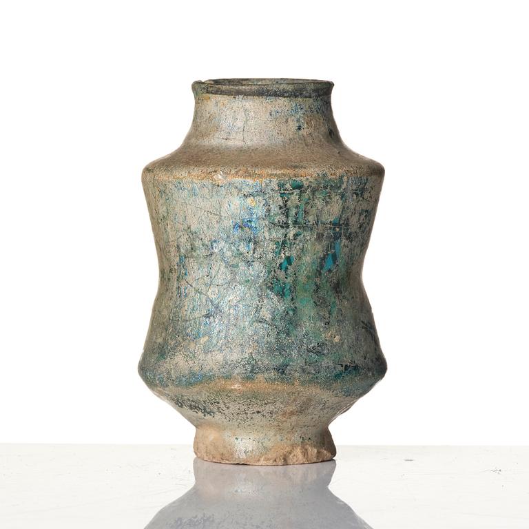 Kärl, lergods, persisk Keshan, 1200-tal.